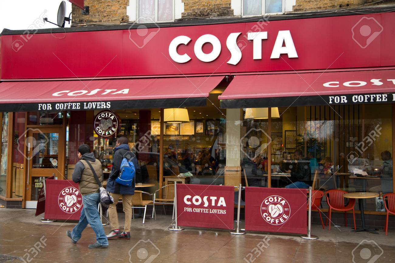 countries with costa coffee