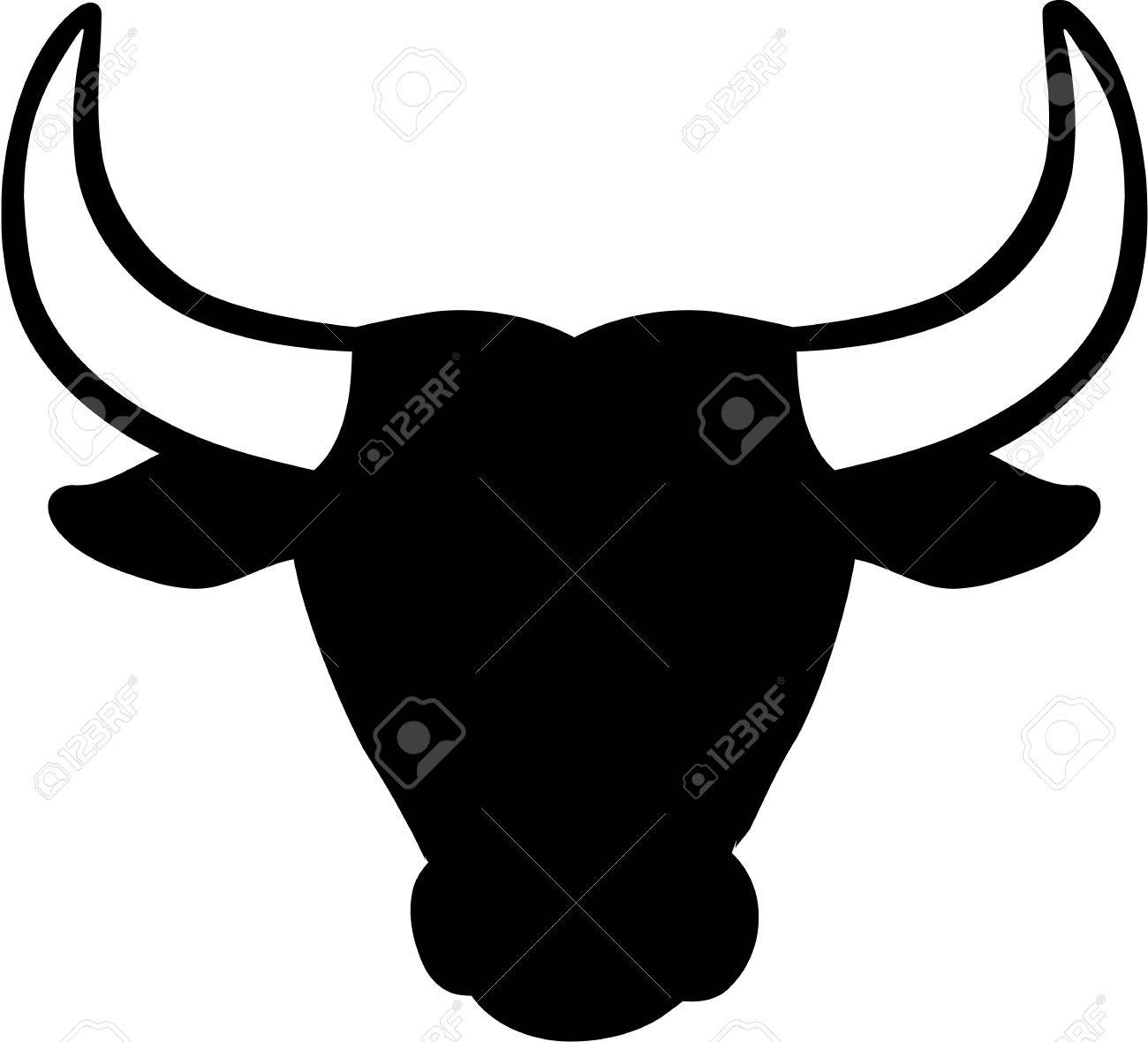 Featured image of post Silhouette Bull Head Vector
