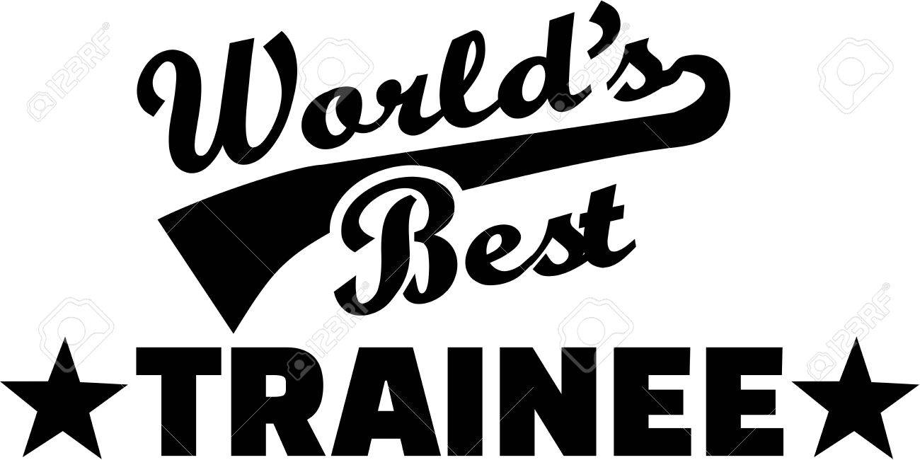 world s best trainee royalty free cliparts vectors and stock