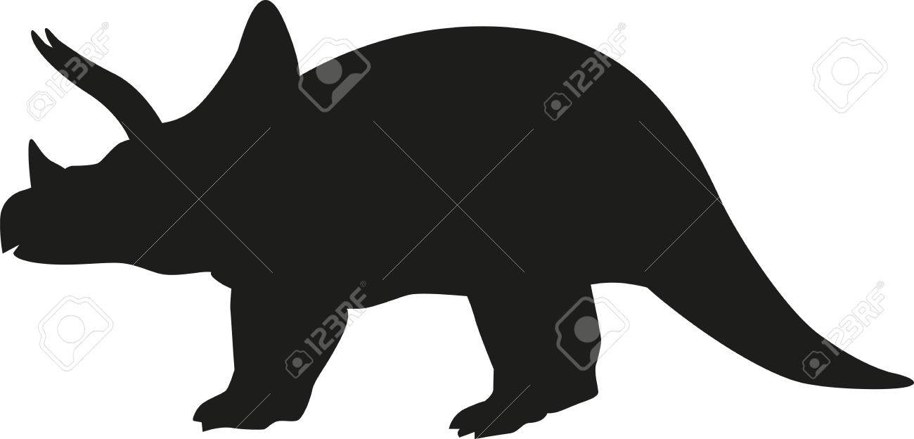 恐竜トリケラトプスの横顔 のイラスト素材 ベクタ Image