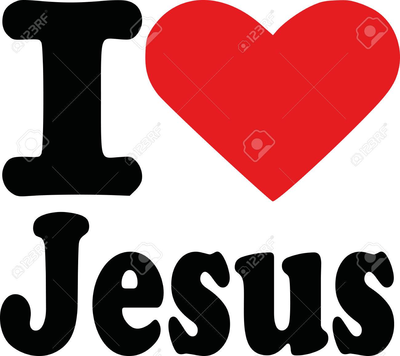 I Love Jesus Royalty Free SVG, Cliparts, Vectors, And Stock ...