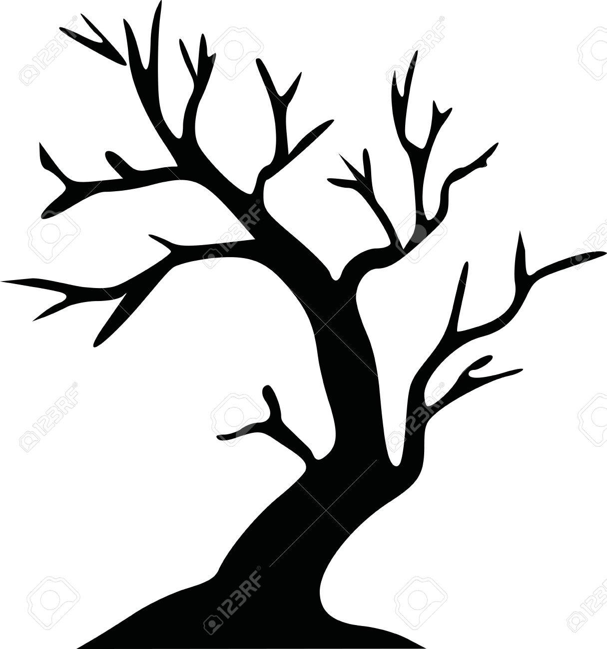 leafless tree halloween tree royalty free cliparts vectors and