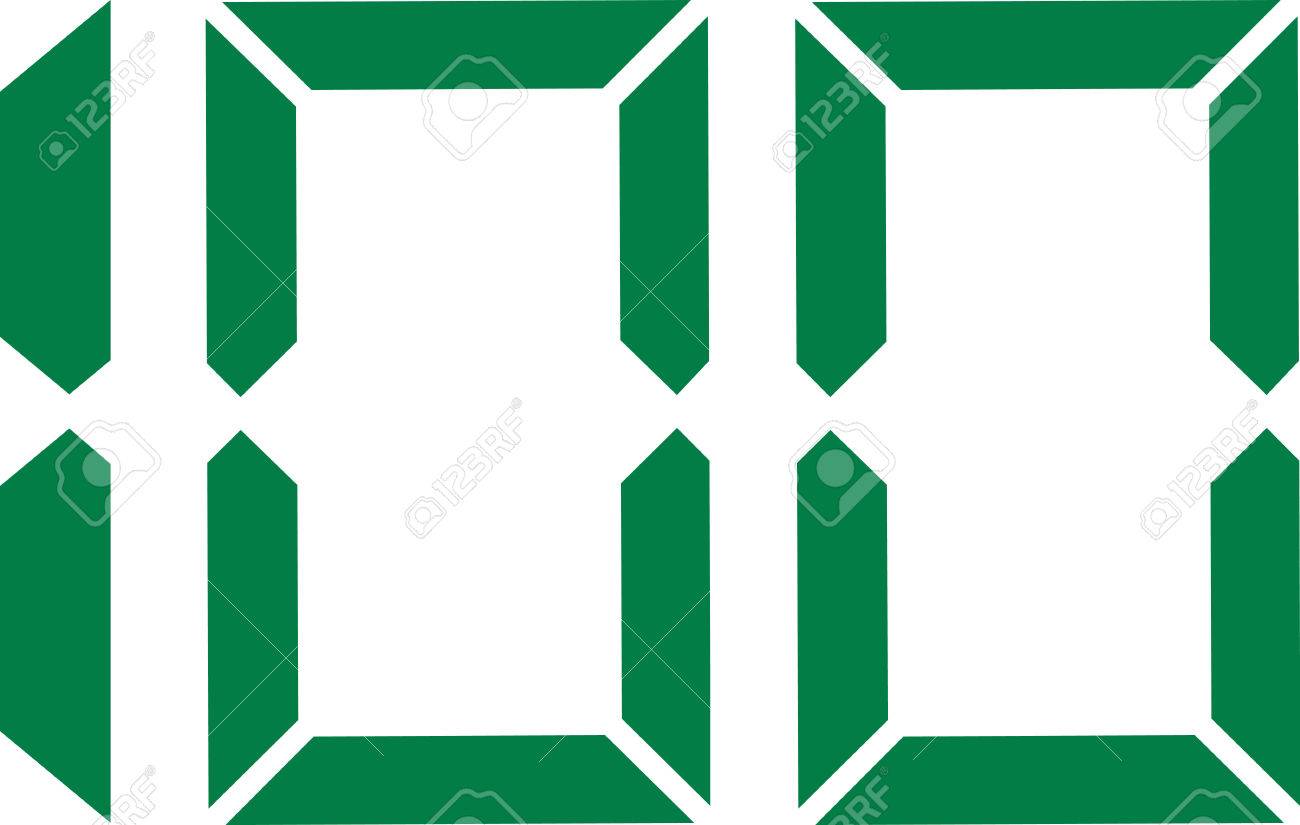 100 デジタル数 100 のイラスト素材 ベクタ Image 63729159