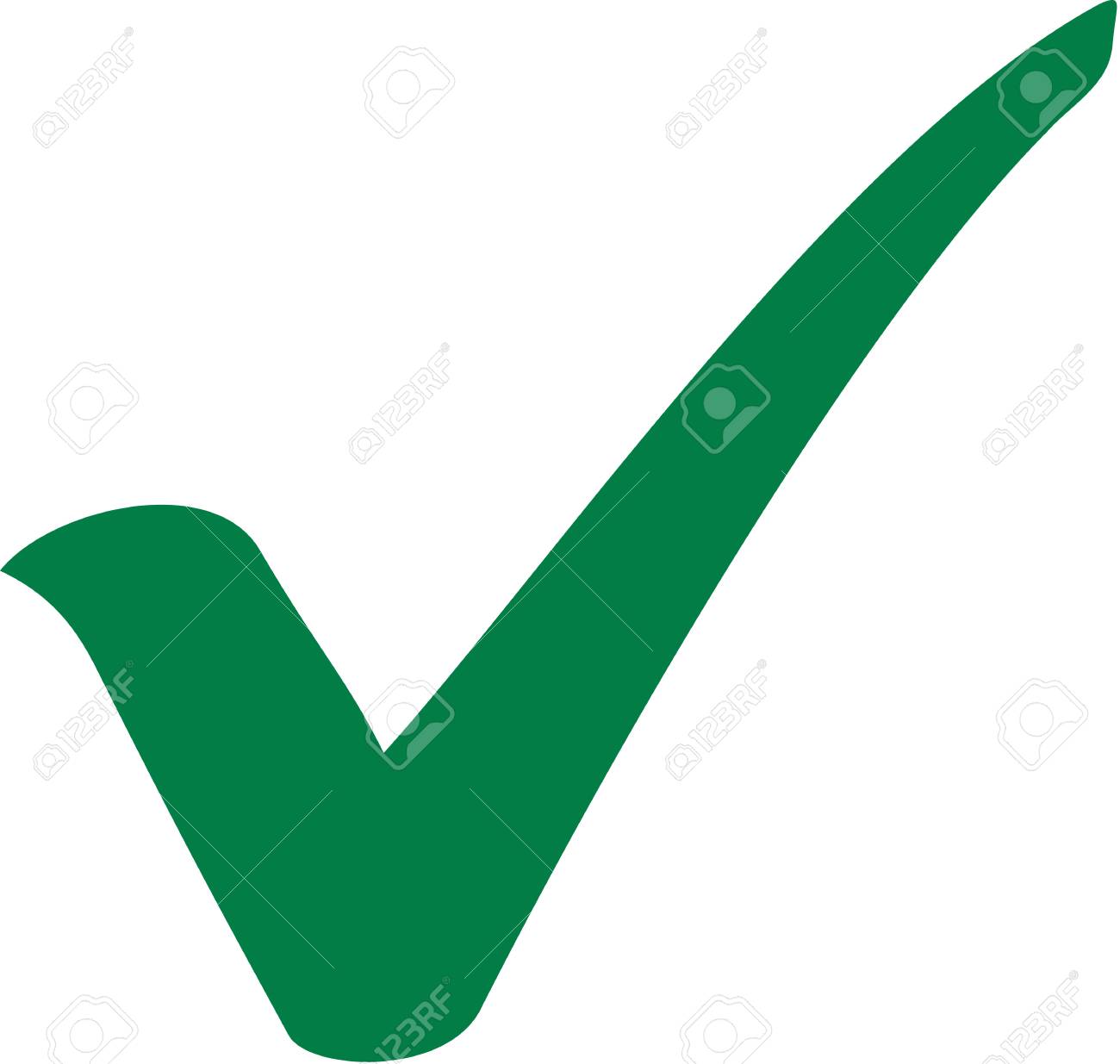 Green Check Royalty Free Cliparts Vectors And Stock Illustration Image