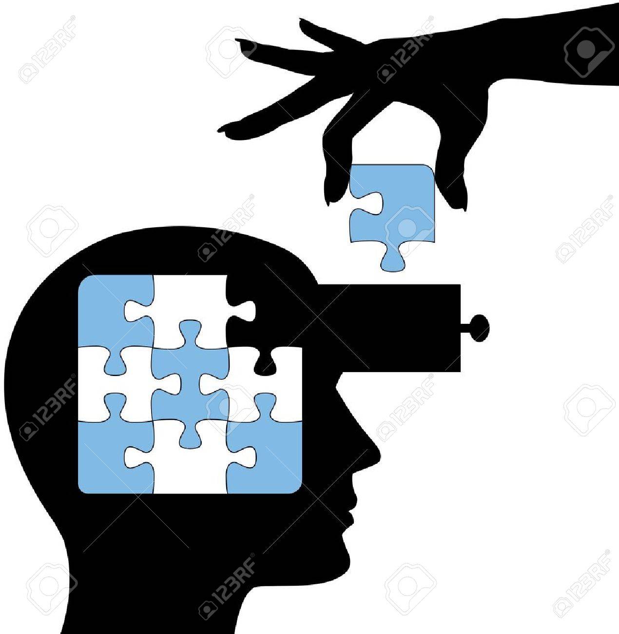手に入れる解決パズルに学習者の心 のイラスト素材 ベクタ Image 手に入れる解決パズルに学習者の心 のイラスト素材 ベクタ Image