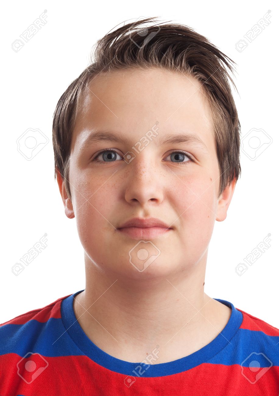 13-year-old girl chest closeup