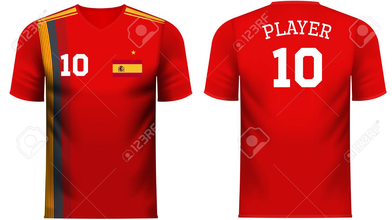 spain soccer team jersey