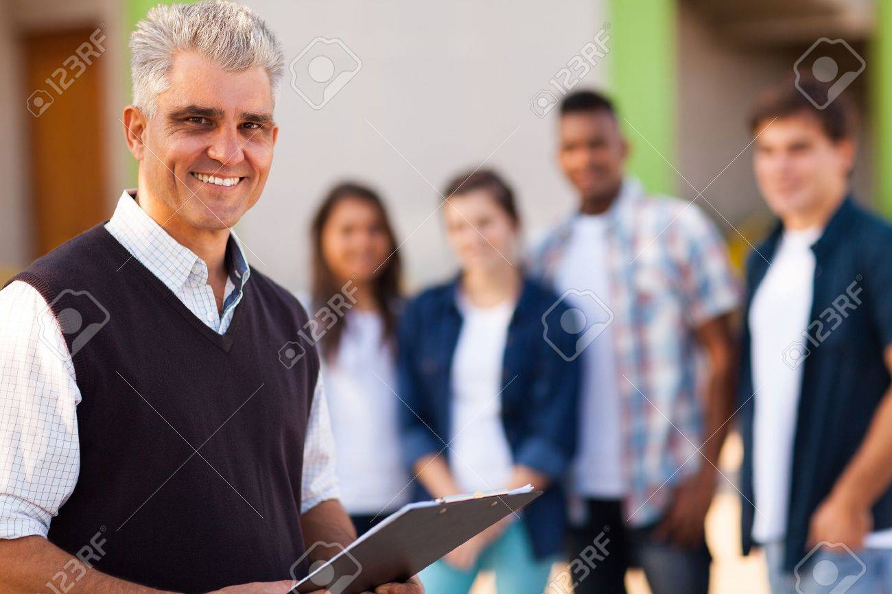 High School Male Teacher High School Male Teacher