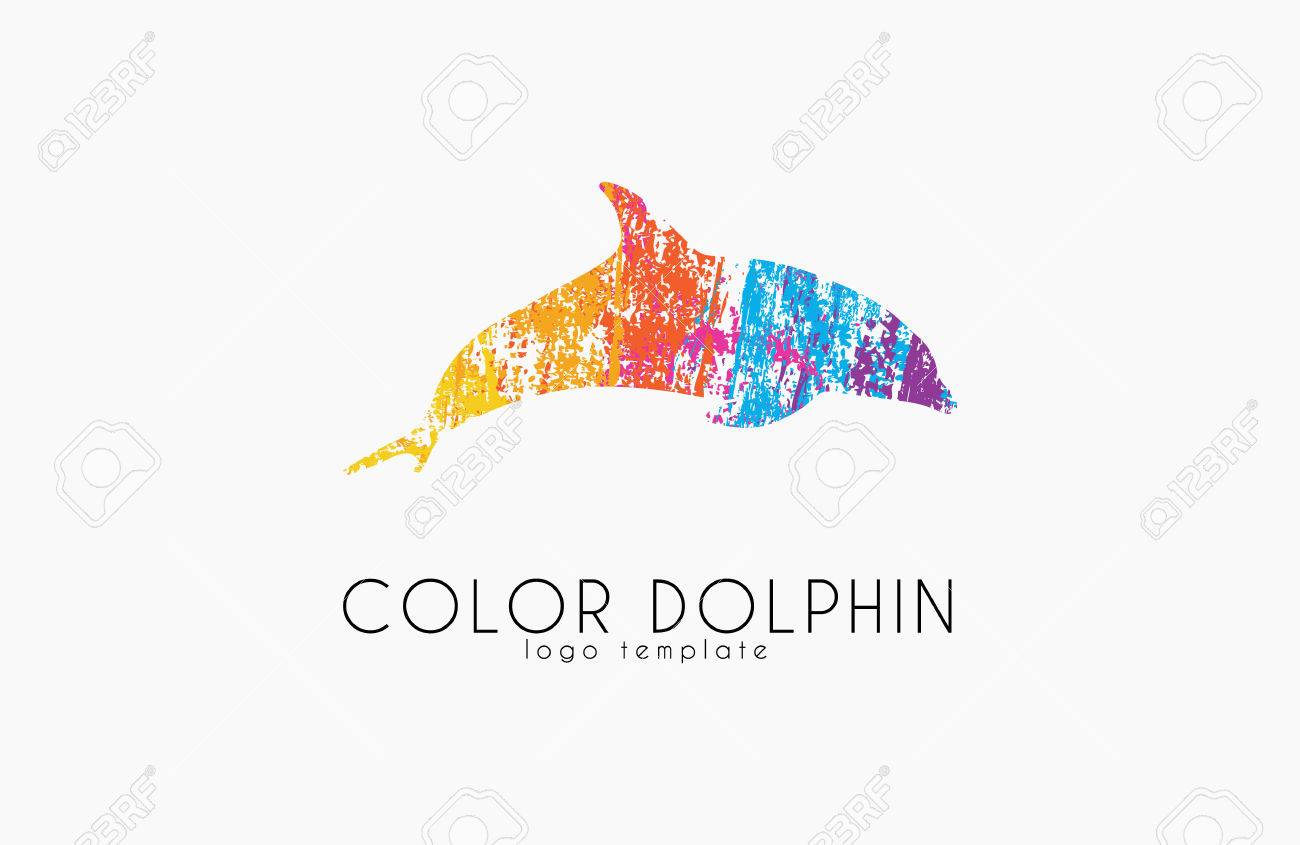 Dolphin logo. Water logo. Creative logo design. Sea logo. - 53653935 Dolphin logo. Water logo. Creative logo design. Sea logo. - 53653935