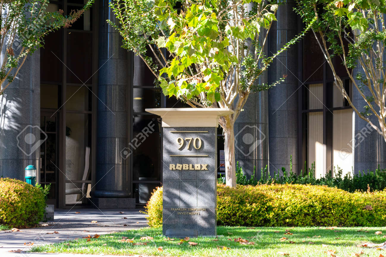 Roblox Signpost At Headquarters Entrance Roblox Is An Online Stock Photo Picture And Royalty Free Image Image 159202543 roblox signpost at headquarters entrance roblox is an online