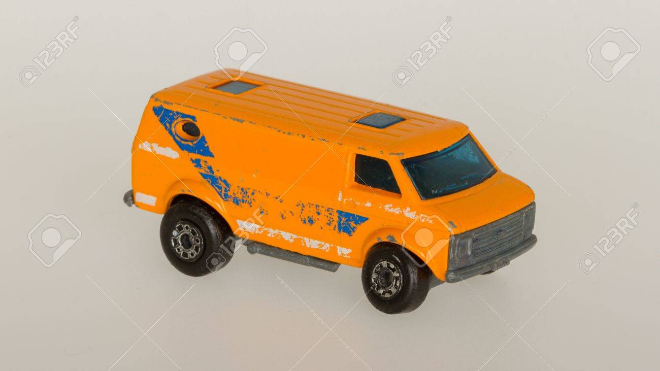 white van toy car