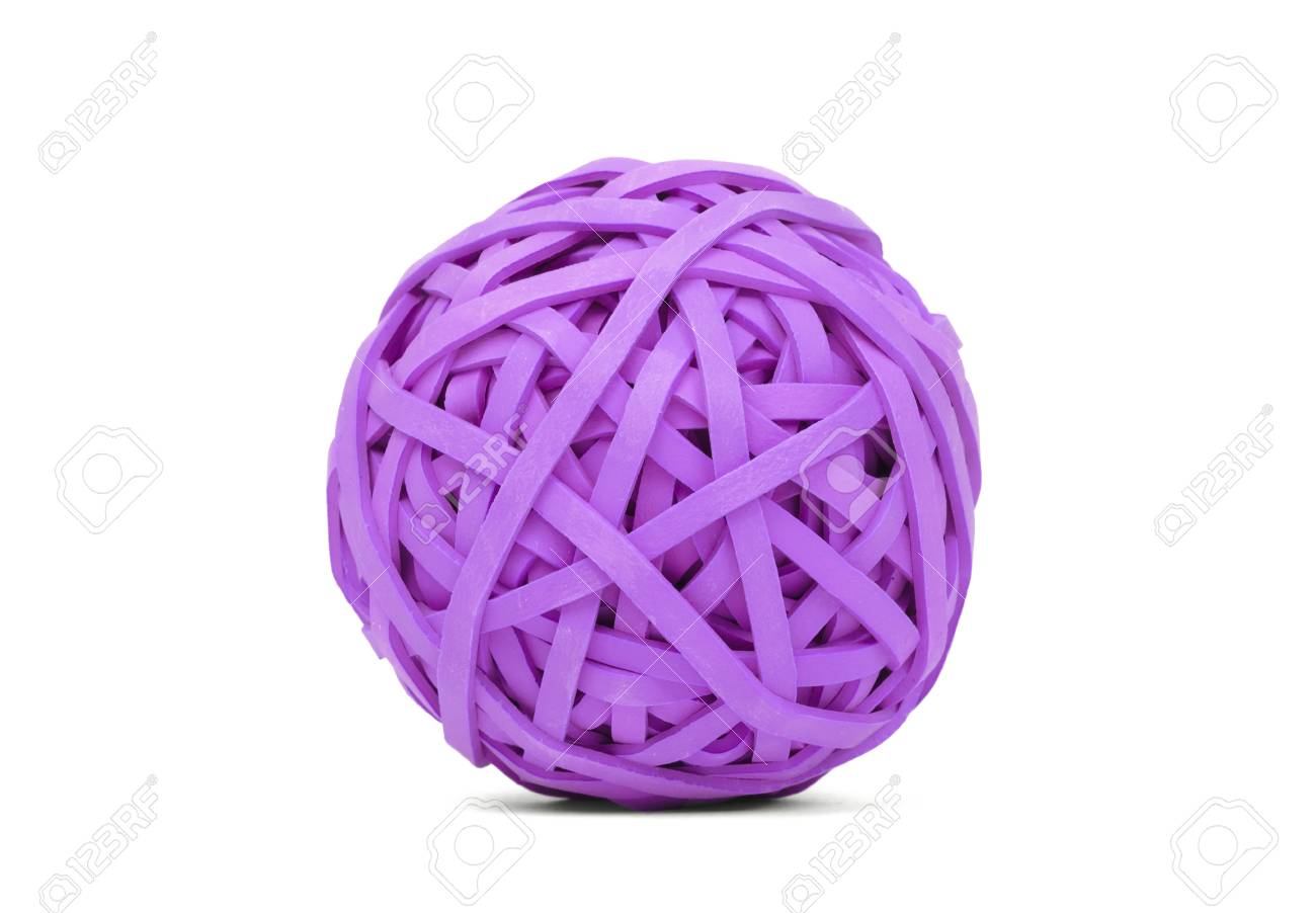 purple rubber bands