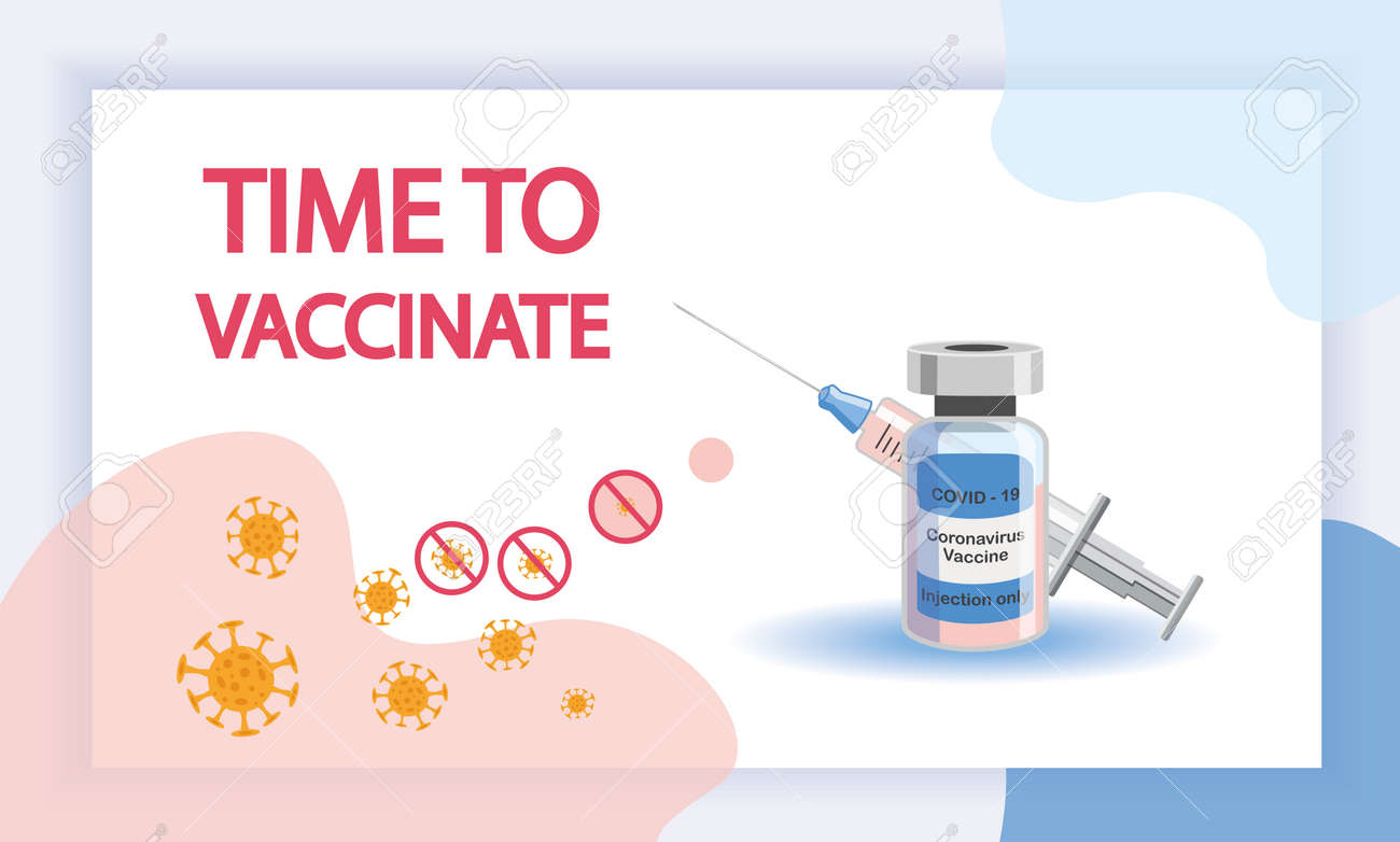 Vaccination concept. Immunization campaign. Vaccination against the vaccine. Health care and security. Syringe and vaccine vial. Medical treatment. Flat illustrations. - 170549550 Vaccination concept. Immunization campaign. Vaccination against the vaccine. Health care and security. Syringe and vaccine vial. Medical treatment. Flat illustrations. - 170549550