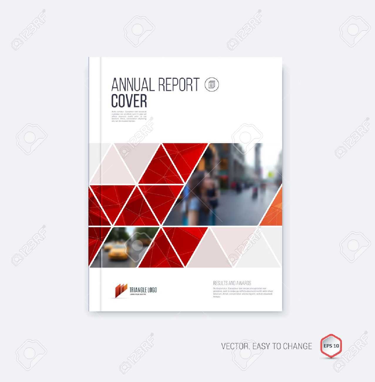 report cover template free
