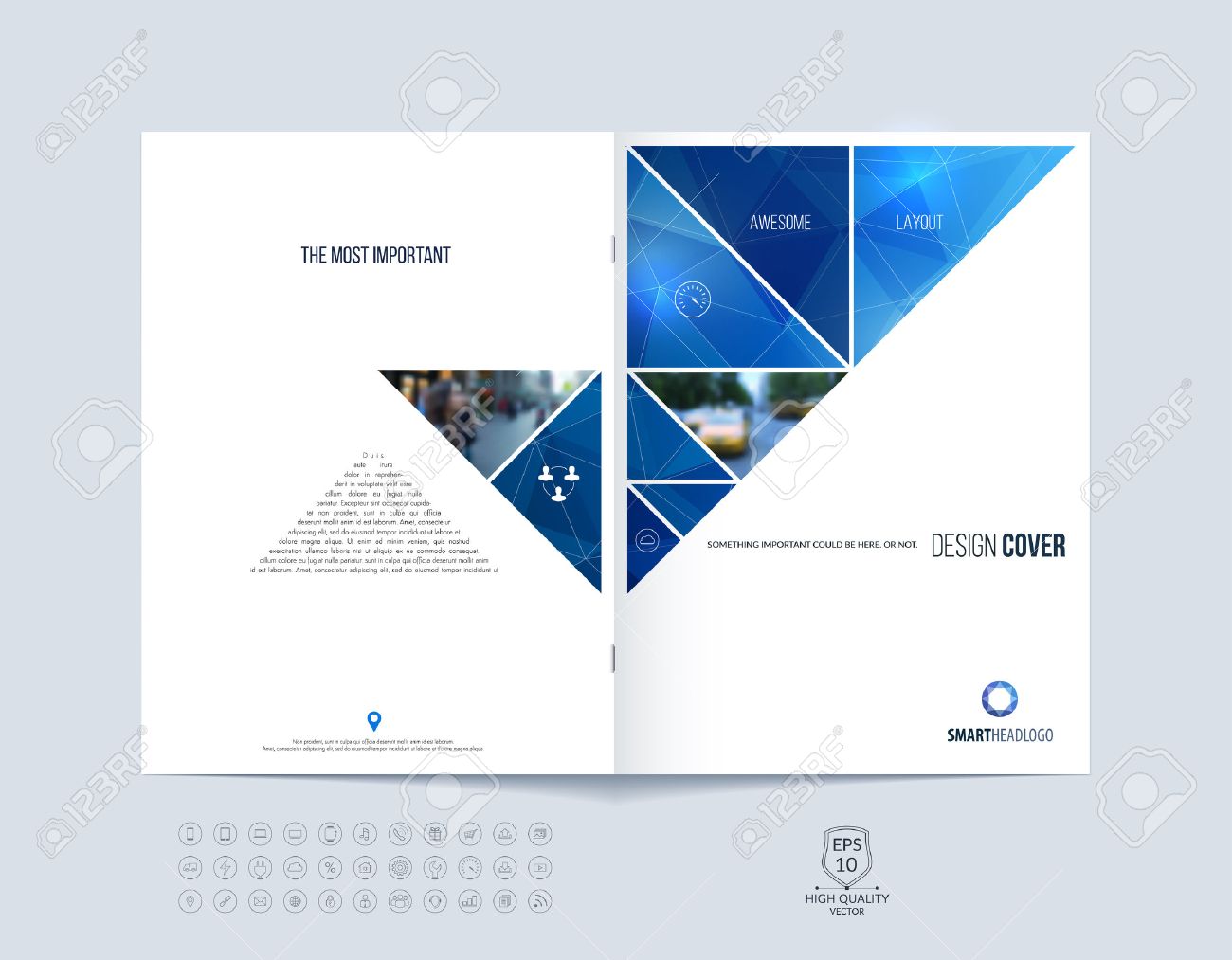 brochure template layout cover design annual report magazine