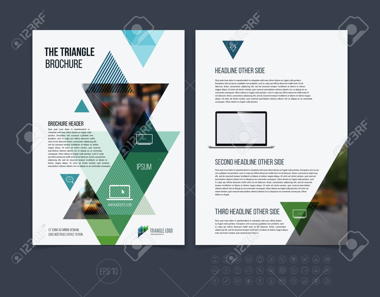 brochure template layout cover design annual report magazine