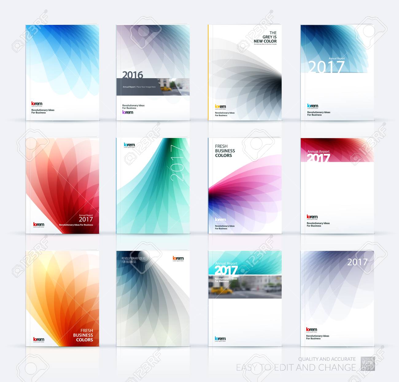 Brochure template layout, cover design annual report, magazine, flyer or booklet in A4 with colorful soft wave flower shapes for business and beauty template with beautiful overlap effect. Vector set. - 59429745 Brochure template layout, cover design annual report, magazine, flyer or booklet in A4 with colorful soft wave flower shapes for business and beauty template with beautiful overlap effect. Vector set. - 59429745