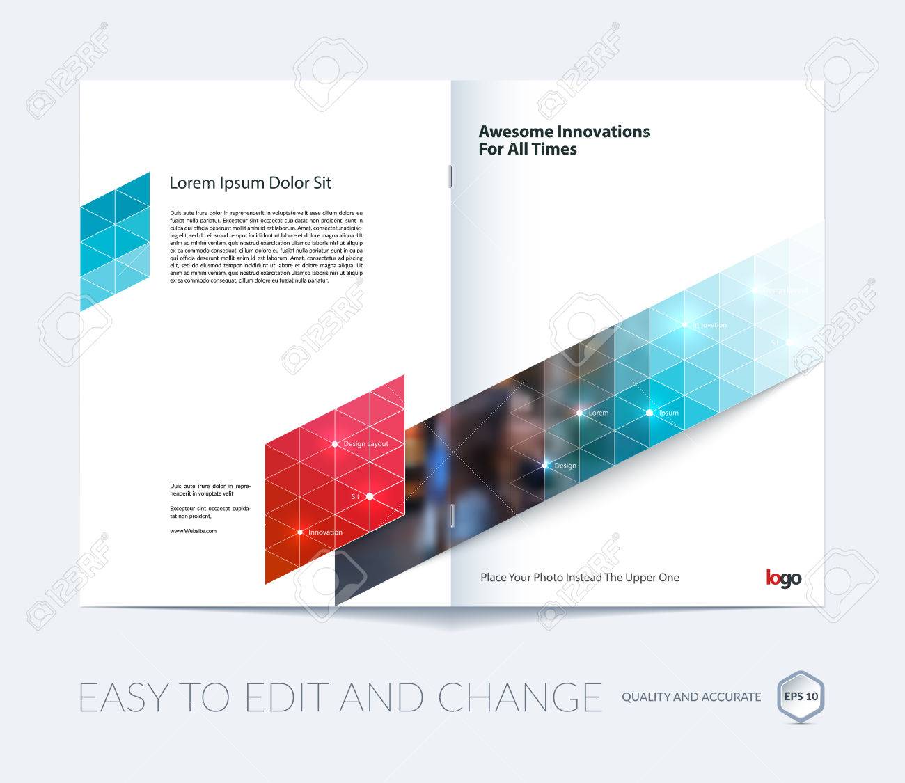 brochure template layout cover design annual report magazine