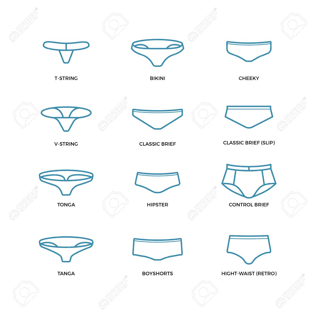 Female underwear style