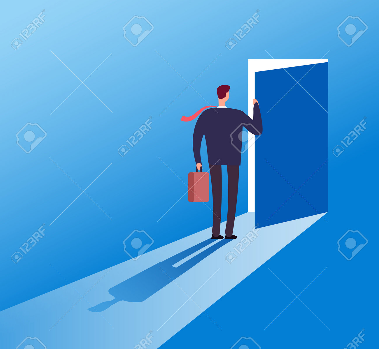 Businessman opening secret door. Opportunity, accessible entering. Risk solution and leadership business vector concept. Illustration of businessman open door secret, leadership challenge opportunity - 168211814 Businessman opening secret door. Opportunity, accessible entering. Risk solution and leadership business vector concept. Illustration of businessman open door secret, leadership challenge opportunity - 168211814