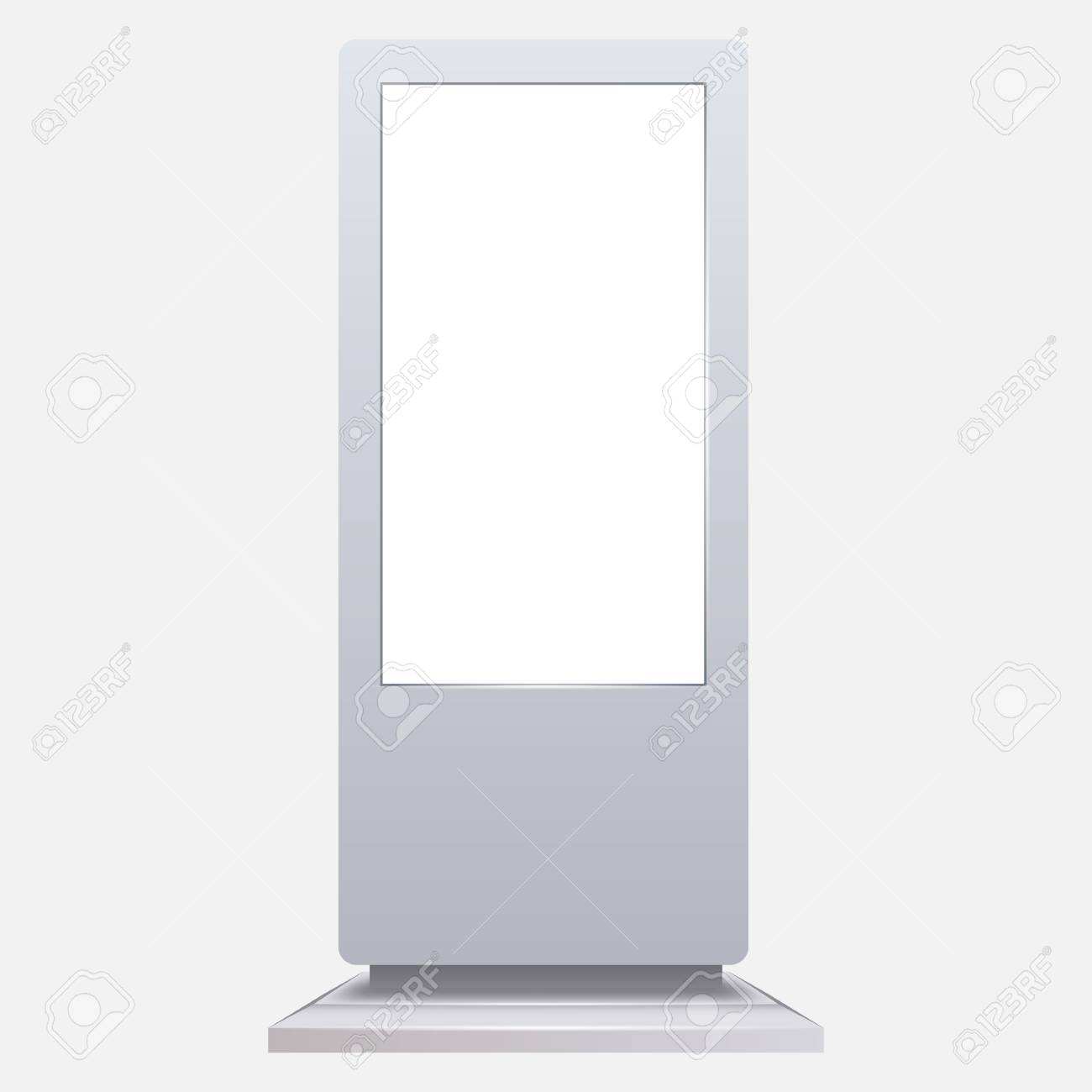 free standing digital display screens free sample