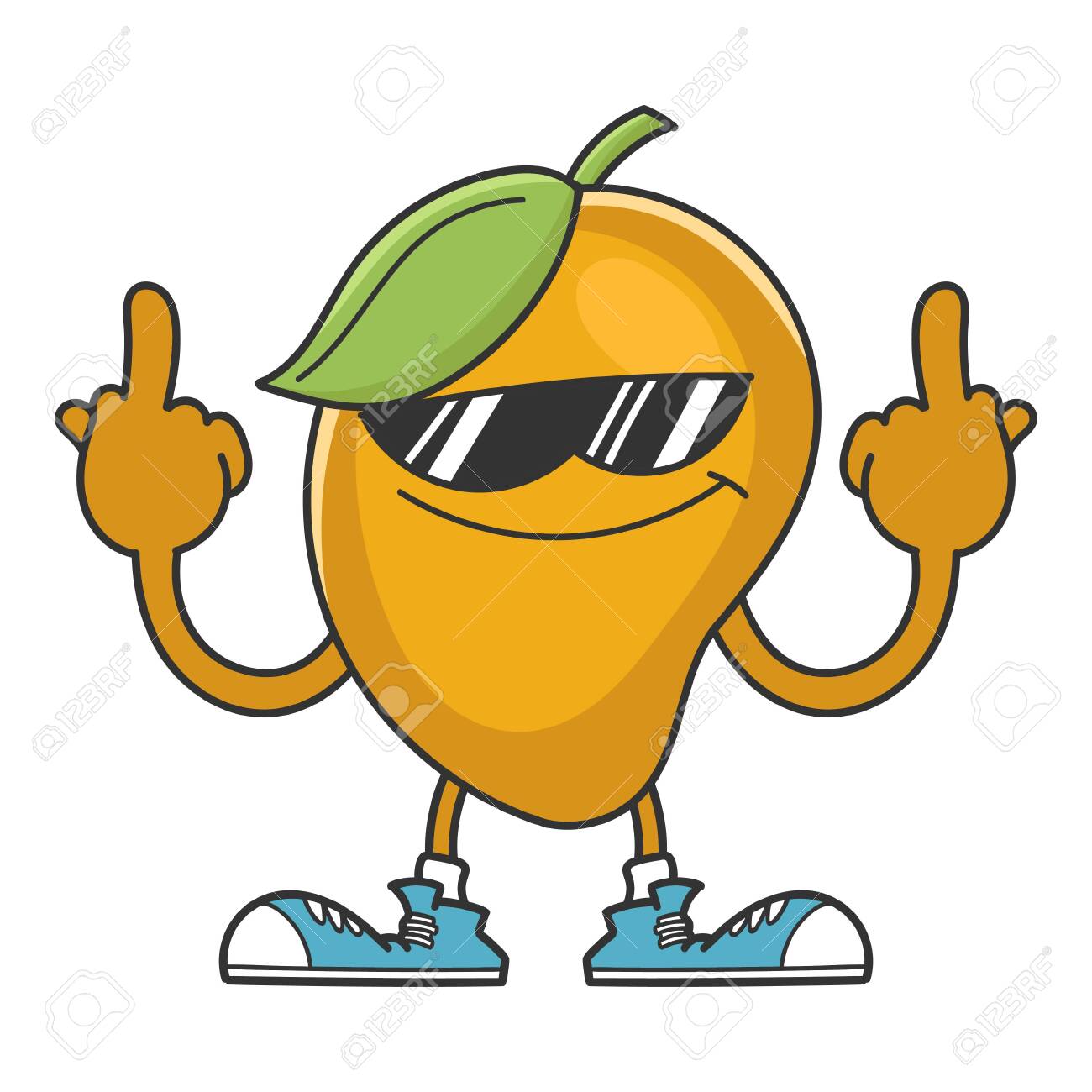 Mango Fruit Cartoon With Sunglasses Giving The Middle Fingers Isolated On White Royalty Free SVG, Cliparts, Vectors, And Stock Illustration. Image 152457513. Mango Fruit Cartoon With Sunglasses Giving The Middle Fingers Isolated On White Royalty Free SVG, Cliparts, Vectors, And Stock Illustration. Image 152457513.