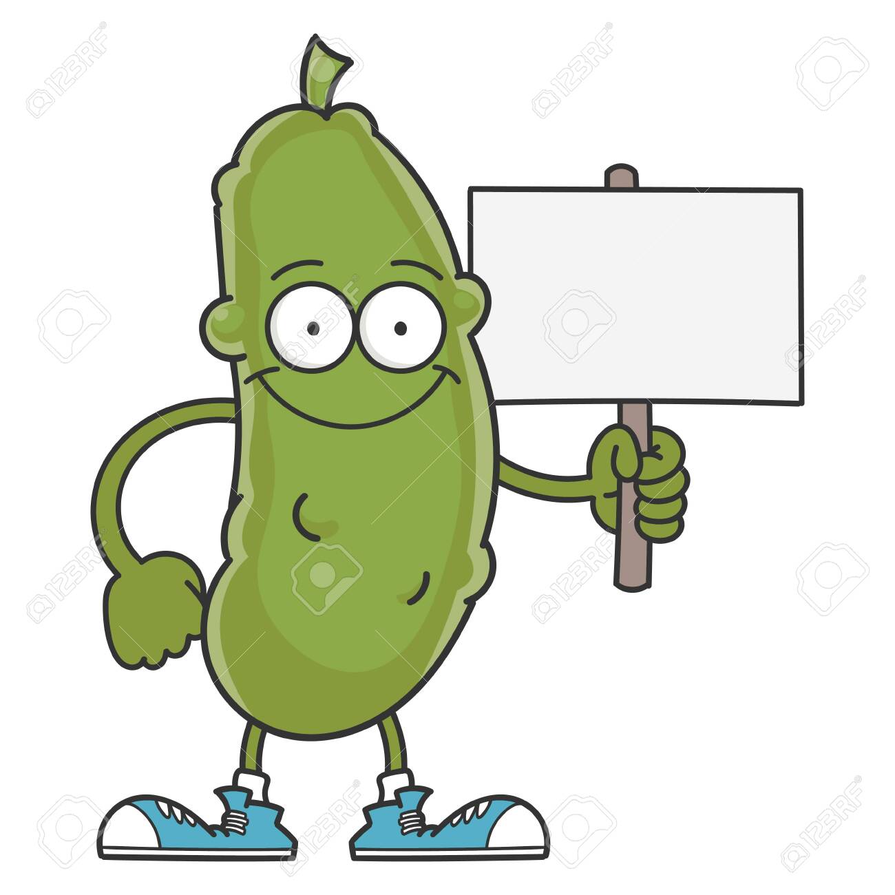 Pickle Cartoon Stock Photos and Images - 123RF