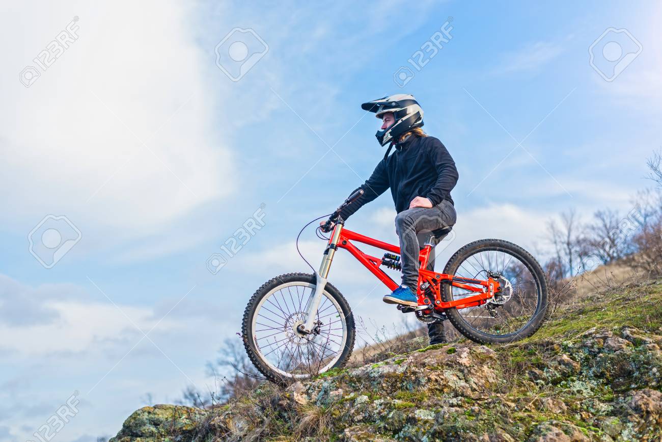 extreme downhill mountain bike