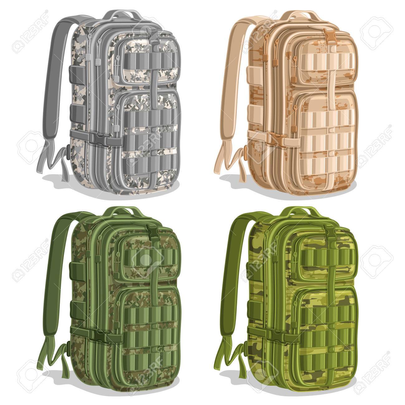 khaki green rucksack