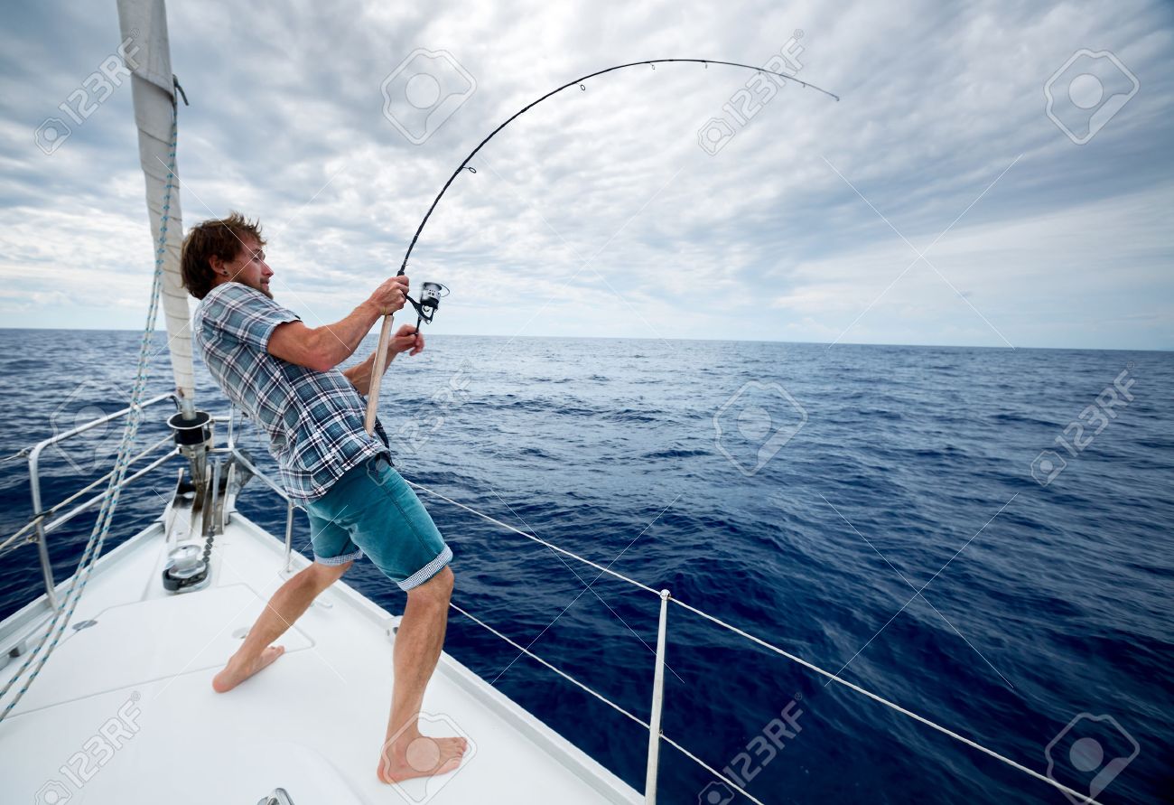 fisherman stock photo picture