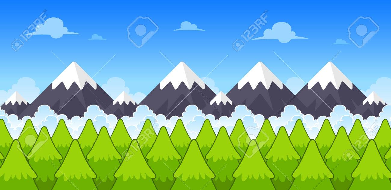 scrolling background