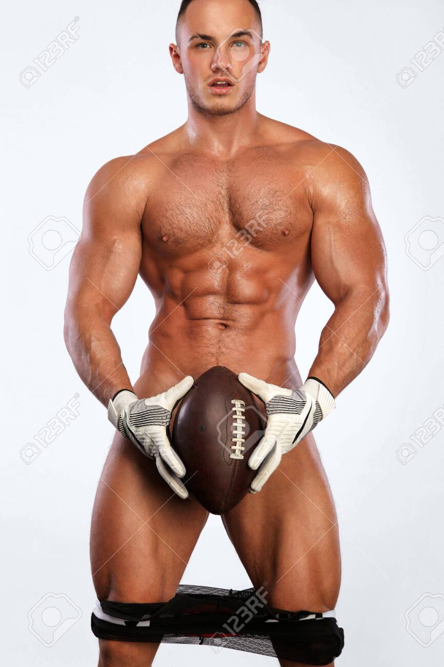American football naked