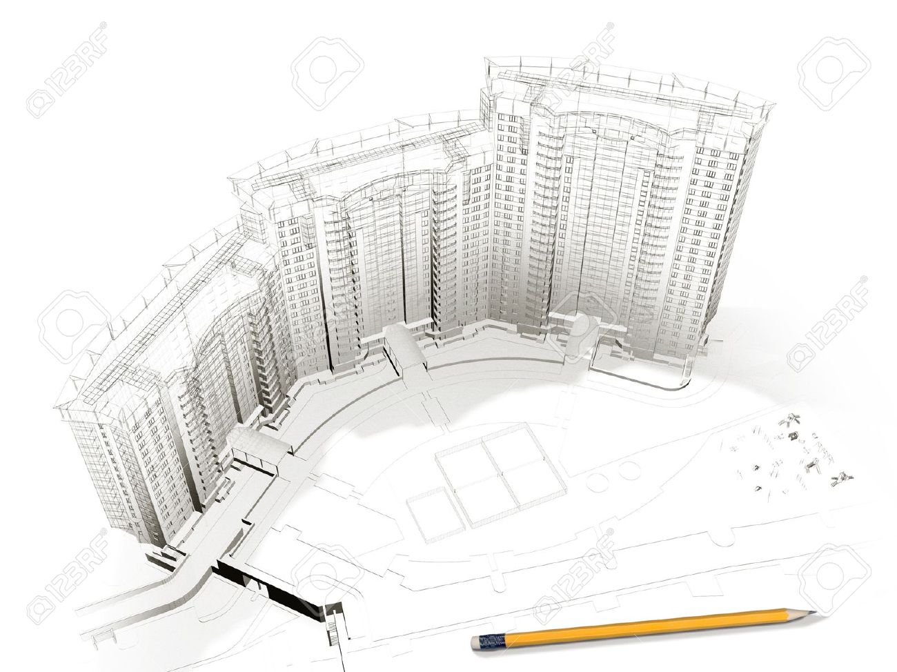 Architecture Building Drawing building sketch stock photos. royalty free building sketch images Architecture Building Drawing building sketch stock photos. royalty free building sketch images