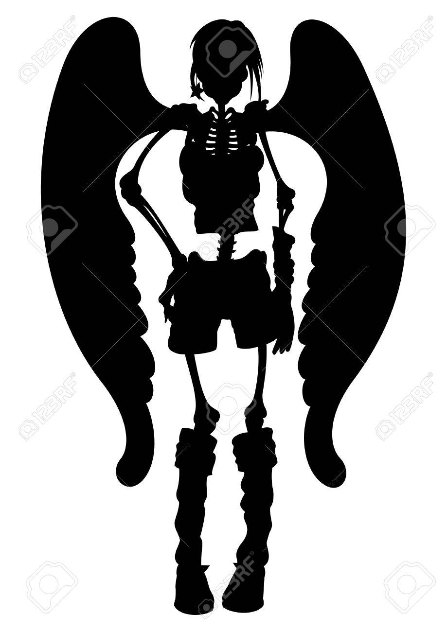無料イラスト画像 100 Epic Best悪魔 死神 羽 イラスト