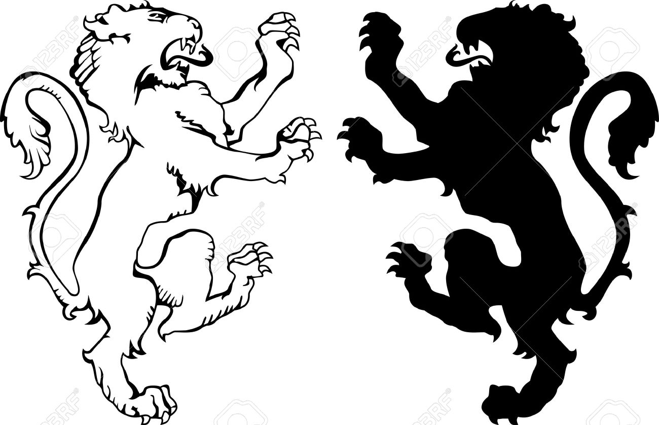 Lion Silhouettes Royalty Free Cliparts Vectors And Stock Illustration Image 5122110