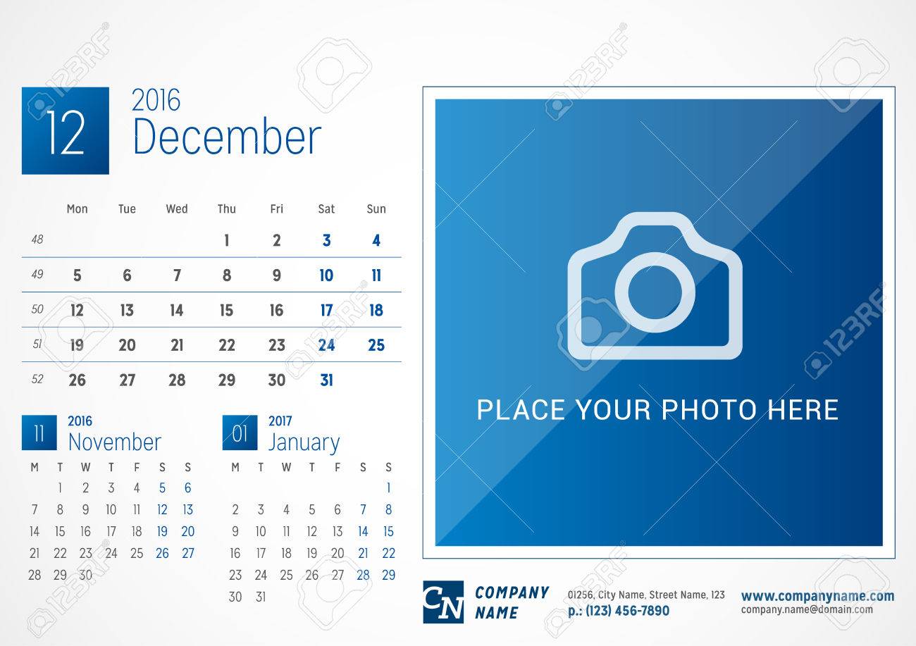 Desk Calendar 2016 Desk Calendar 2016