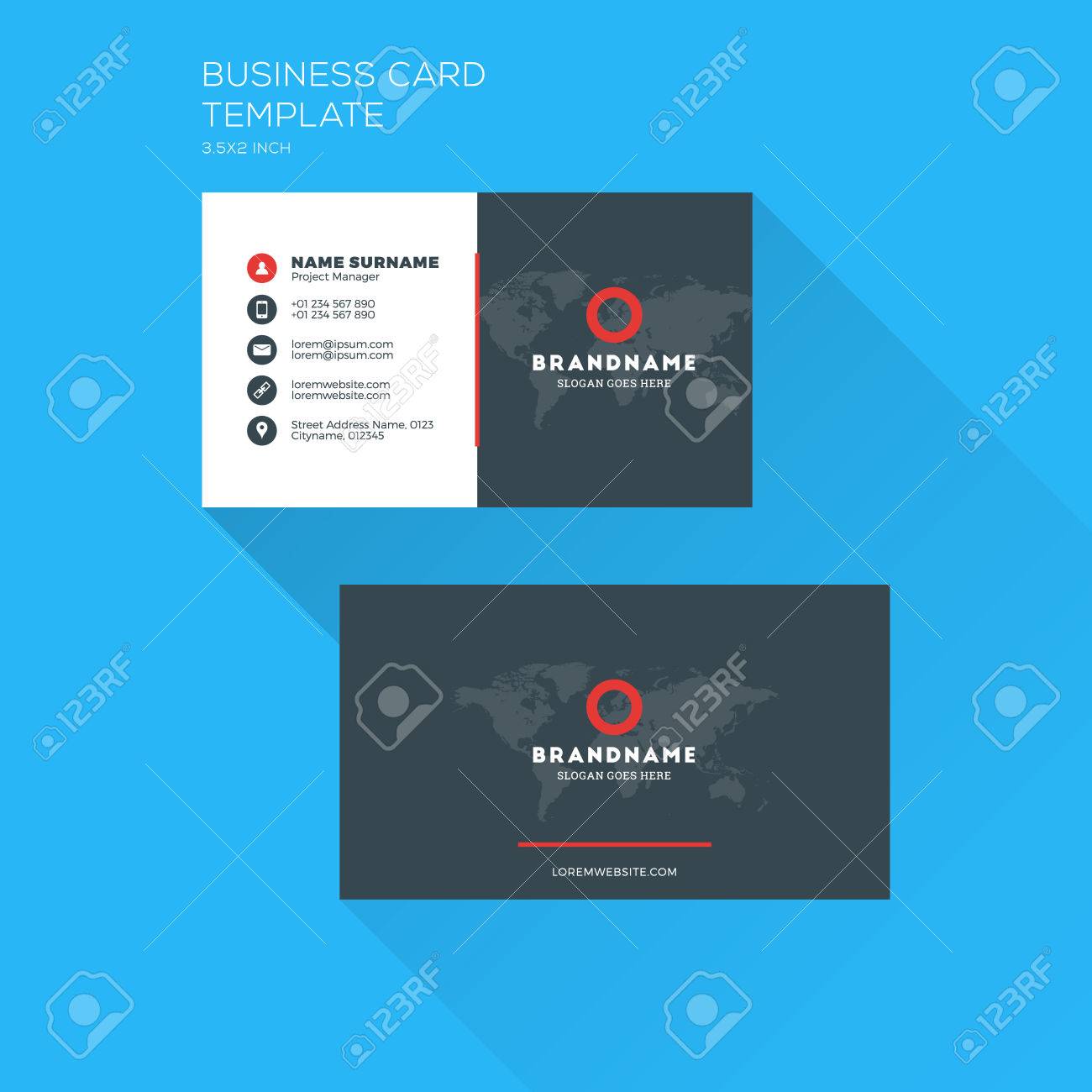 personal business card template