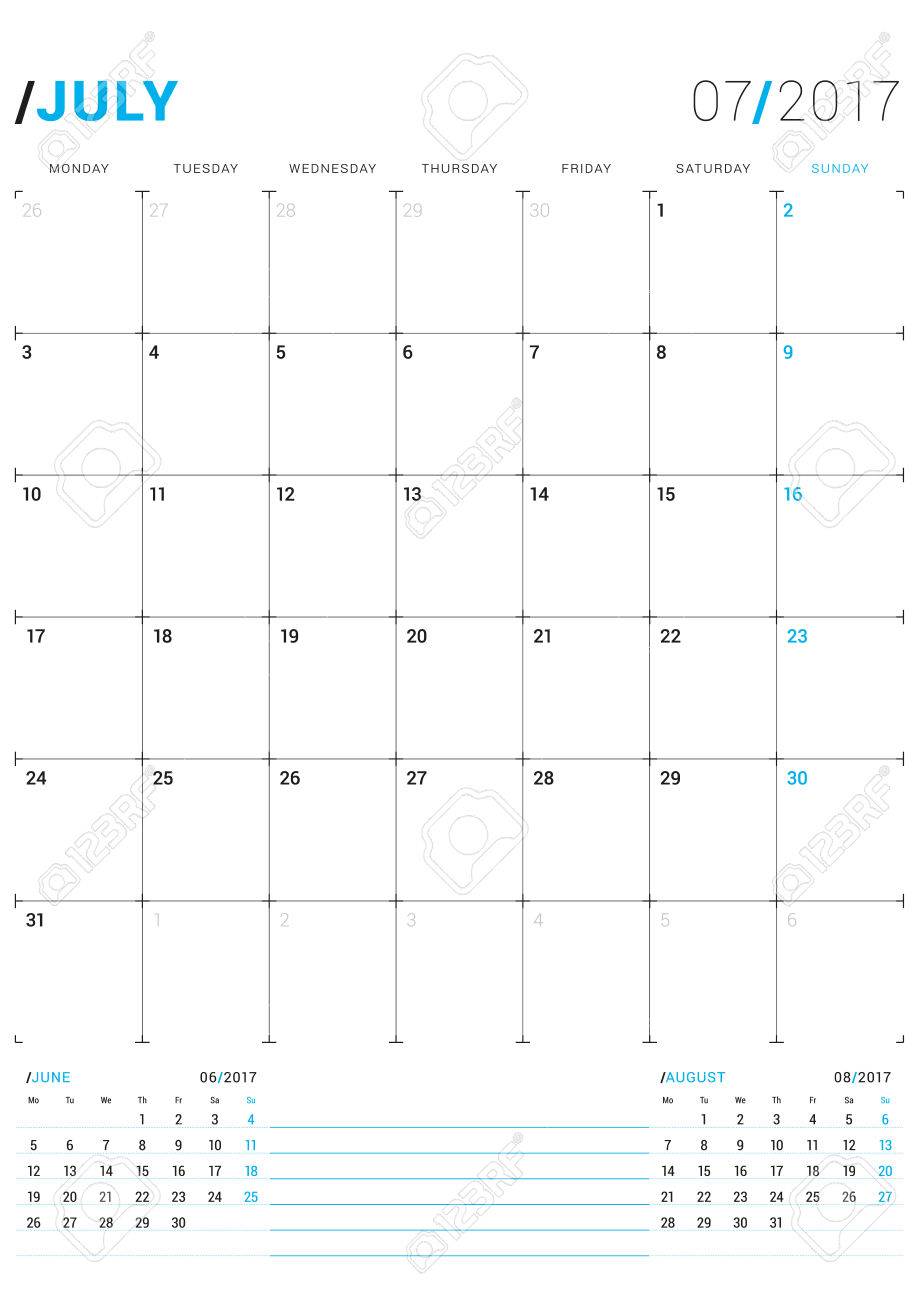 3 year monthly calendar