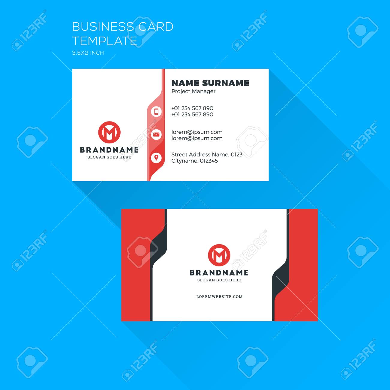 business card stationery