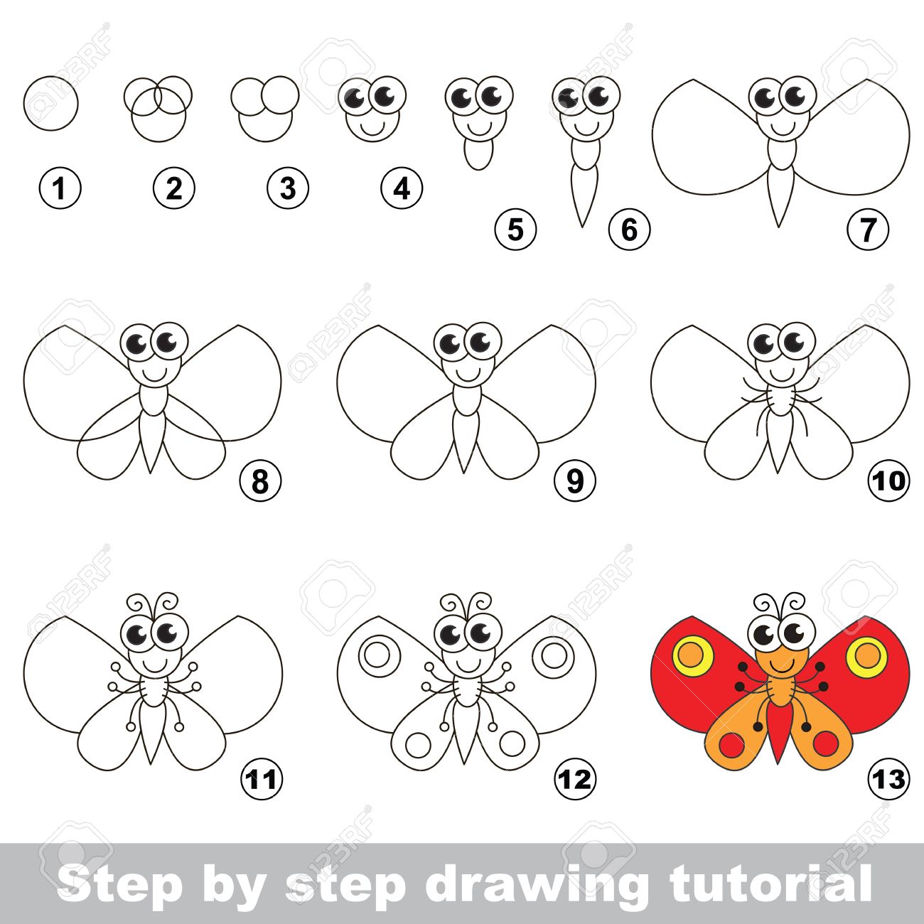 Drawing Tutorial For Children Easy Educational Kid Game Simple