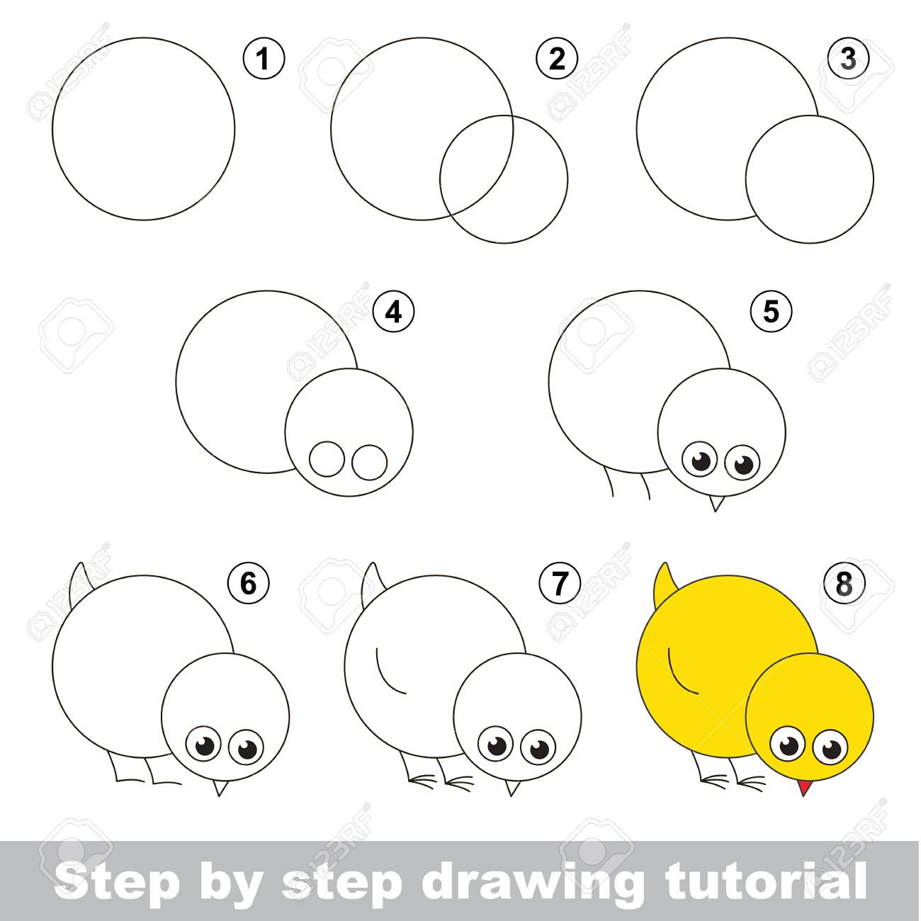 Kid Education And Gaming The Drawing Tutorial For Preschool