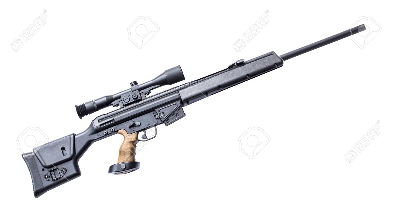 Sniper Rifle Stock Photo, Picture and Royalty Free Image. Image 98078789., image size:1300x730