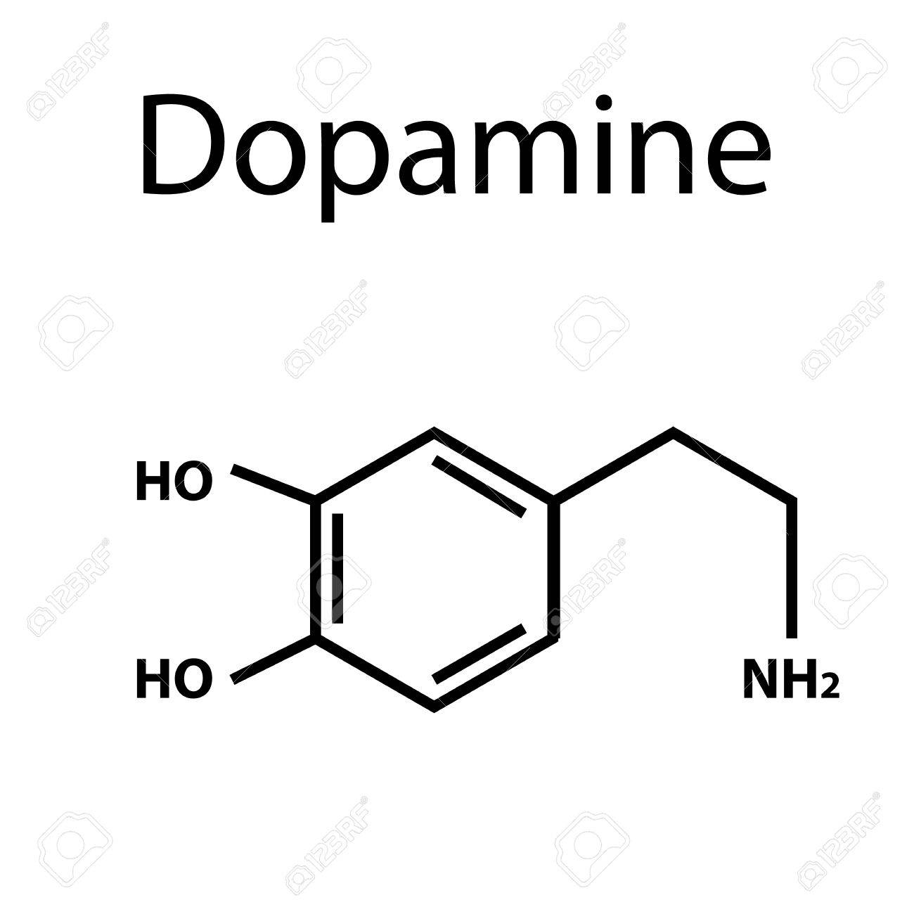 Chemical molecular formula hormone dopamine. The hormone pleasure. Infographics. Vector illustration - 73038407 Chemical molecular formula hormone dopamine. The hormone pleasure. Infographics. Vector illustration - 73038407
