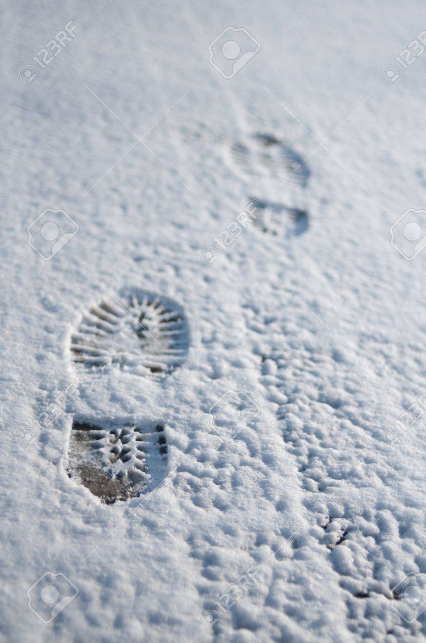 Footprints in the Snow