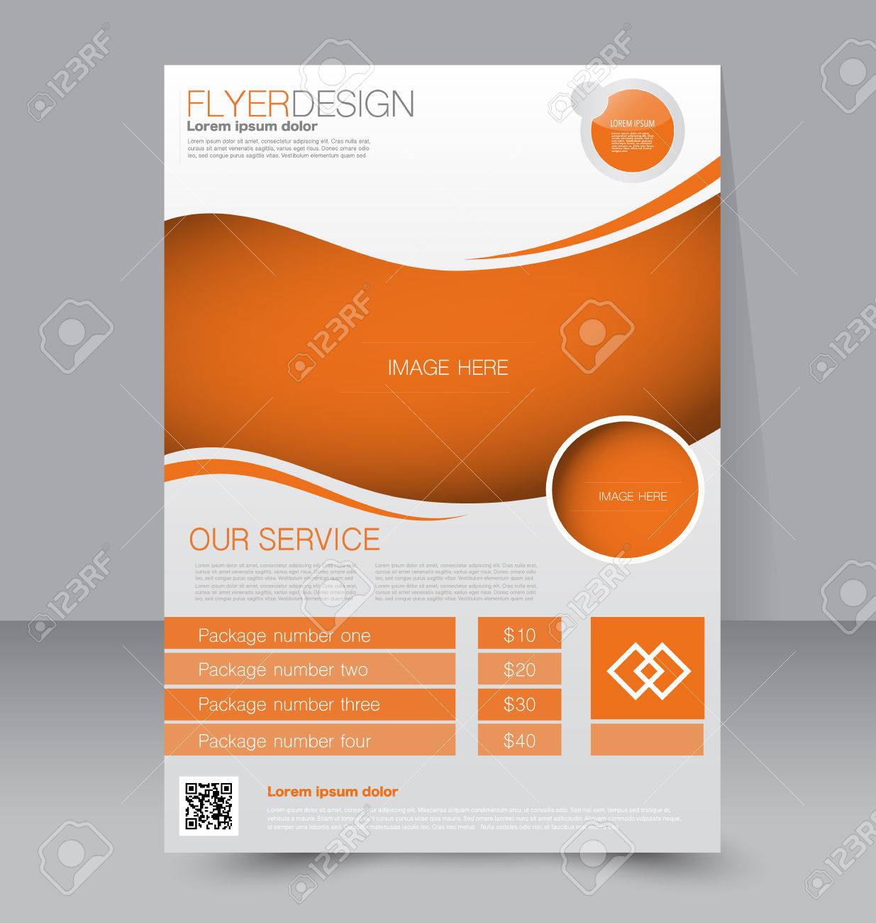 flyer template business brochure editable a4 poster for design