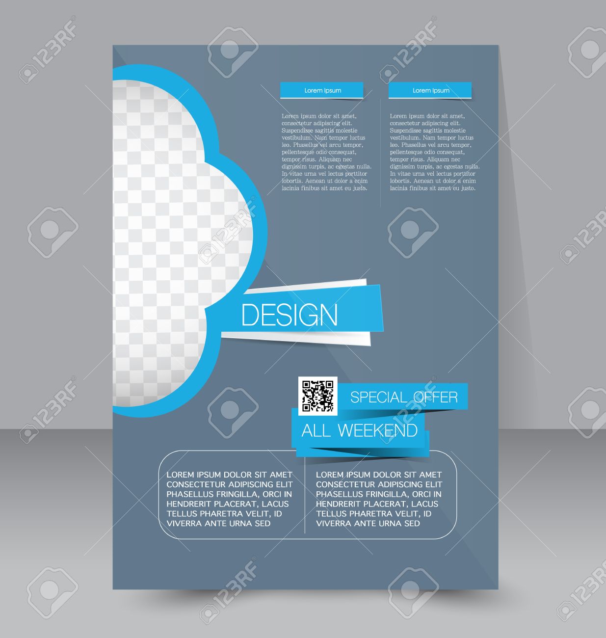 new business flyer template