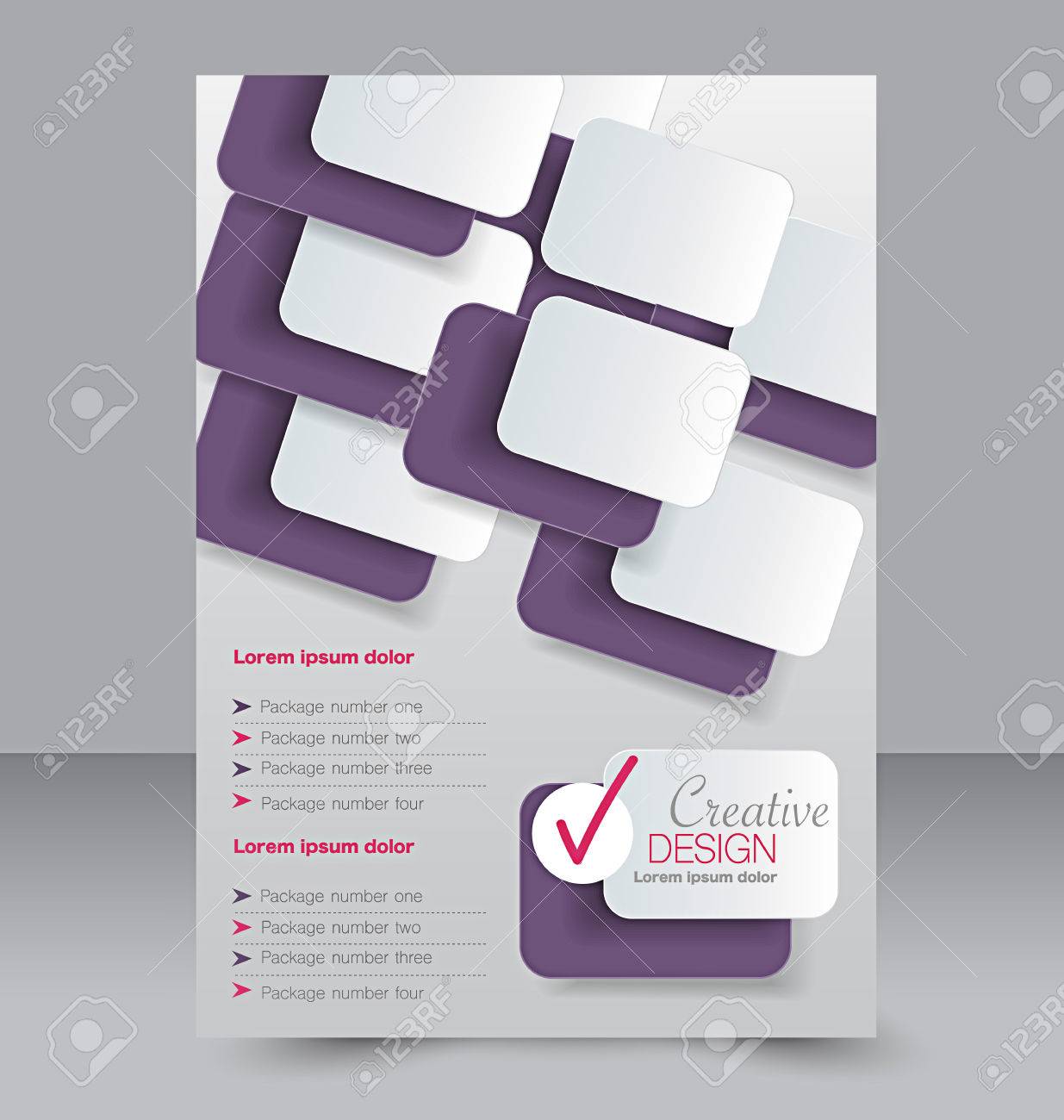 flyer template business brochure editable a4 poster for design
