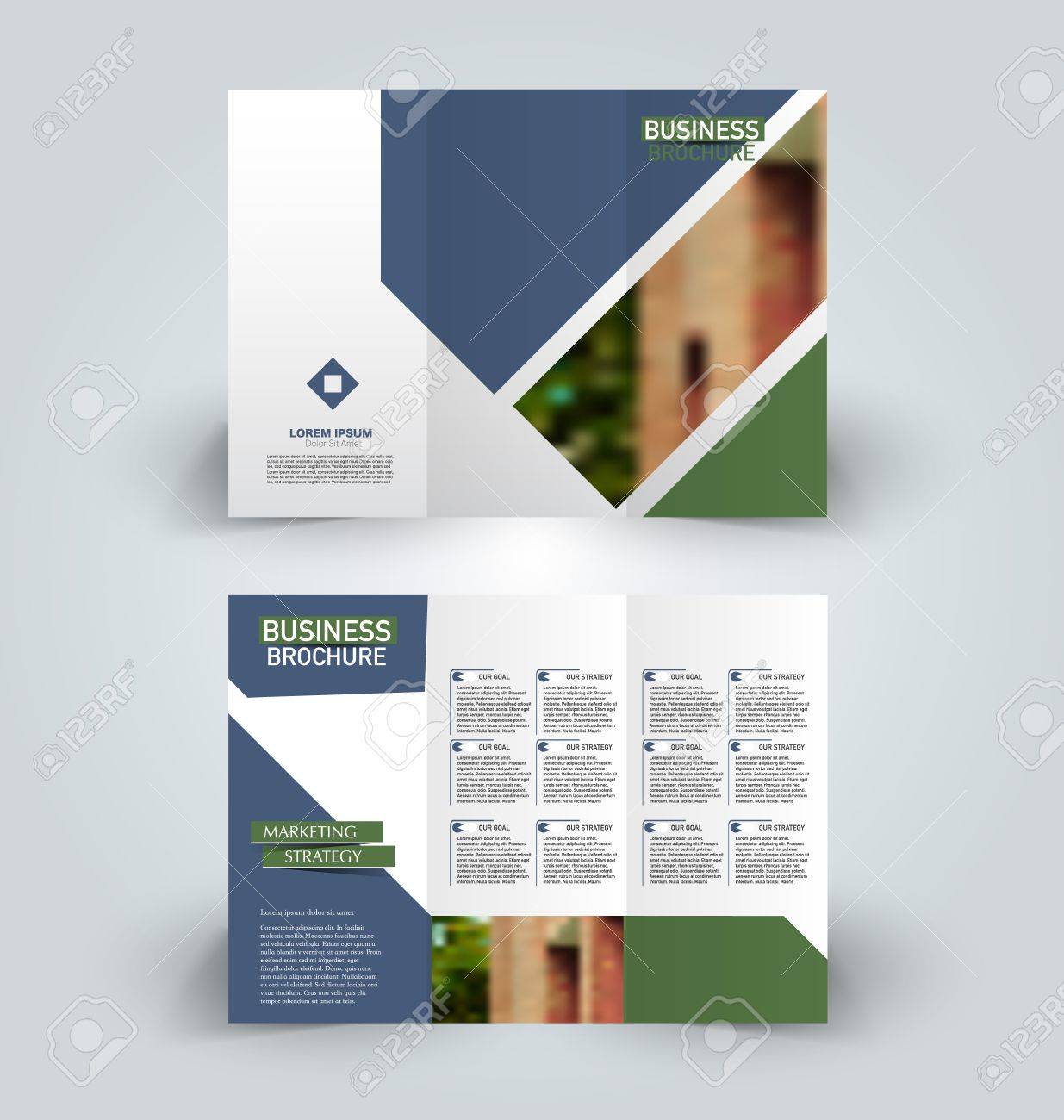 brochure template business trifold flyer creative design trend trifold flyer