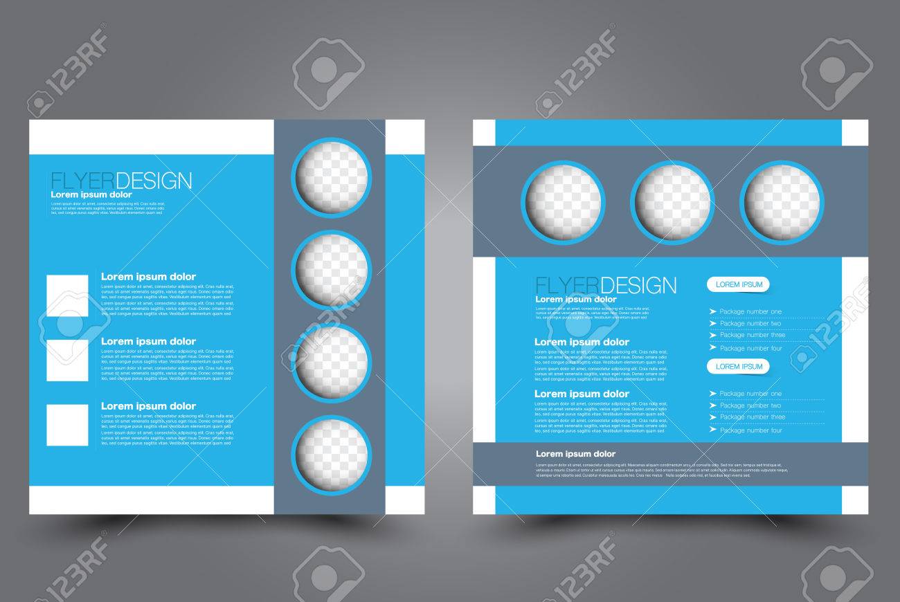 square flyer template brochure design annual report poster education leaflet design