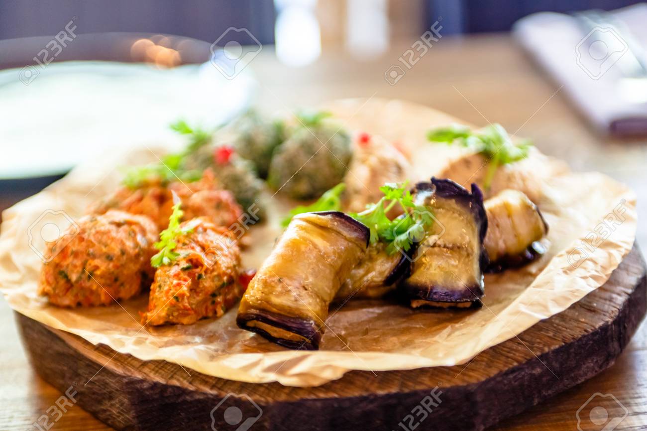 Patlıcan Ruloları Patlıcan Ruloları